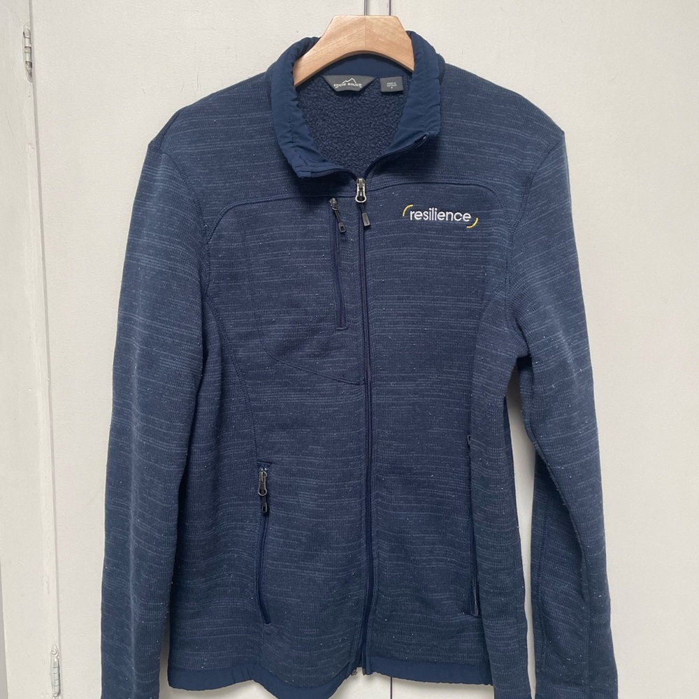 Dark Blue Fleece Jacket